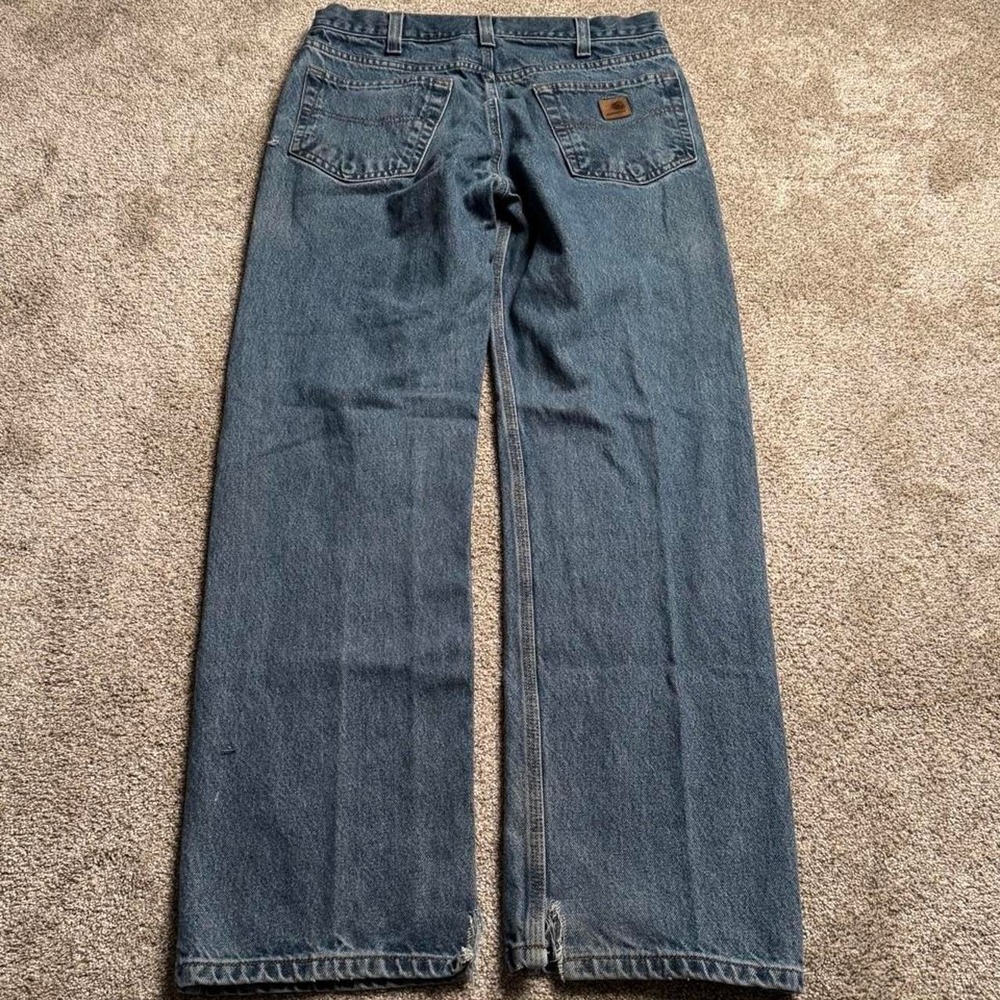 CARHARTT "RELAXED FIT" STRAIGHT LEG DENIM